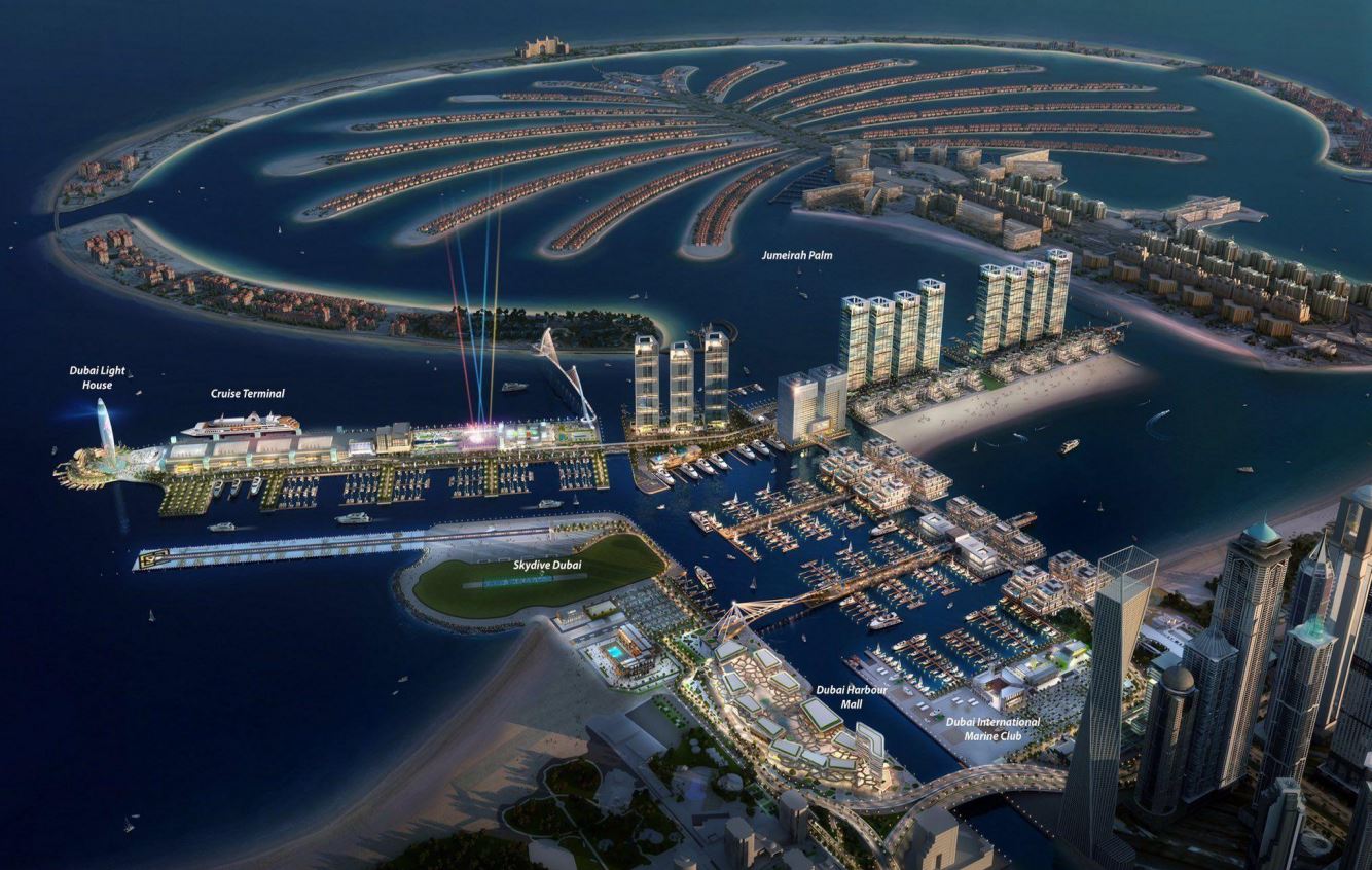 DUBAI HARBOUR SOBHA SEAHAVEN SOBHA MARINA MASTER PLAN investindxb